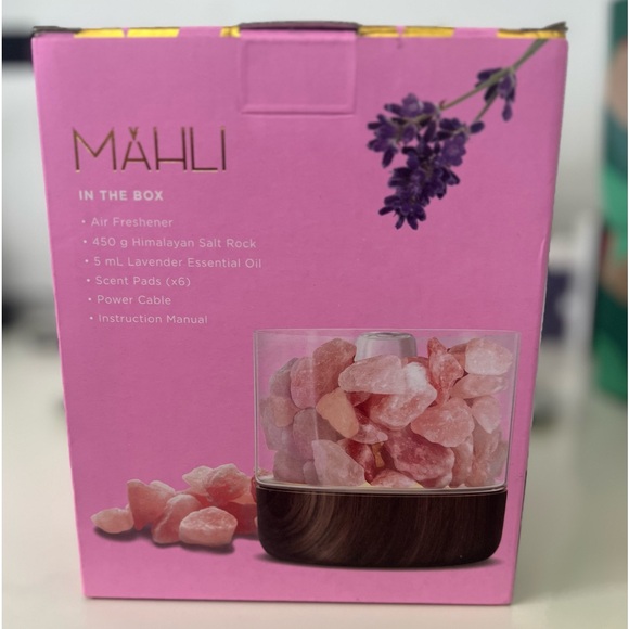 NWOT MAHLI HIMALAYAN SALT LAMP & AIR FRESHENER - Picture 3 of 3